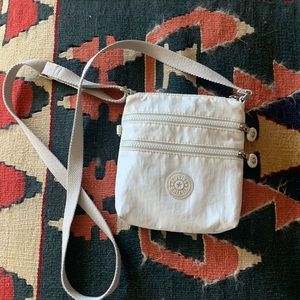 Kipling White Mini Crossbody